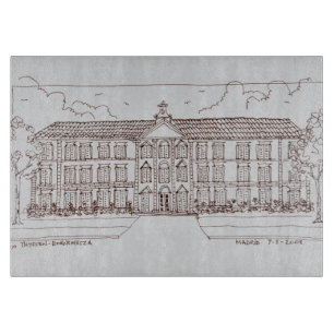 Museo Thyssen-Bornemisza  Madrid, Spanien Schneidebrett