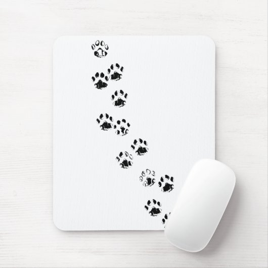 MUSEPAD - KATZE- ODER HUNDERZEITIGE DRUCKER/TRACKS MOUSEPAD (Mit Mouse)