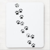 MUSEPAD - KATZE- ODER HUNDERZEITIGE DRUCKER/TRACKS MOUSEPAD (Vorne)