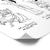 Muses - Graumythcomix-Streifen Poster (Ecke)