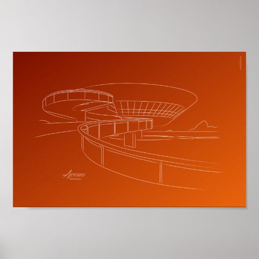 Museu de Arte Contemporânea de Niterói (MAC Nit) Poster (Vorne)