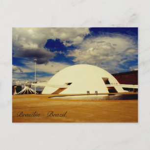 Museu Nacional Honestino Guimarães, Brasilia. Postkarte