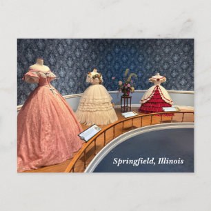 Museum Abraham Lincoln Feiertagspostkarte