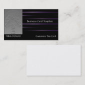 Museum African Mask Tribal Art Visitenkarte (Vorne/Hinten)