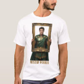 Museum-Arbeiter Superhelden T-Shirt (Vorderseite)