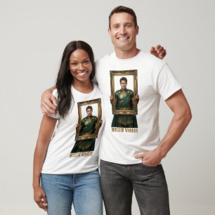 Museum-Arbeiter Superhelden T-Shirt