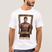 Museum-Arbeiter Superhelden T-Shirt (Vorderseite)