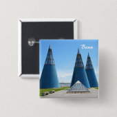 Museum Art Museum Button (Vorne & Hinten)