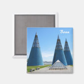 Museum Art Museum Magnet (Vorderseite/Rückseite)