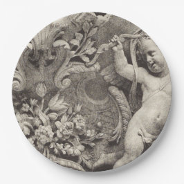 Museum art unique paper plate  pappteller