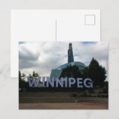 Museum At The Forks Postkarte (Vorne/Hinten)