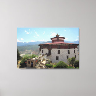 Museum Bhutan Leinwanddruck