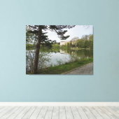 Museum Büffalo Geschichte Leinwanddruck (Insitu (Holzboden))