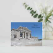 Museum Chicago Field Postkarte (Stehend Vorderseite)