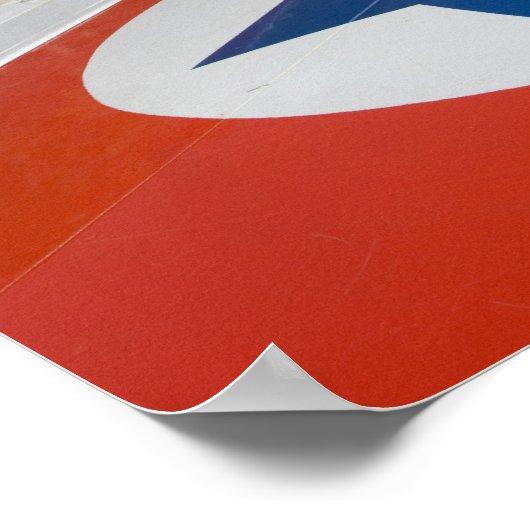 Museum der israelischen Luftwaffe Poster (Ecke)