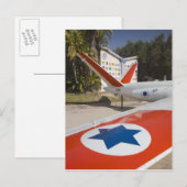Museum der israelischen Luftwaffe Postkarte (Vorne/Hinten)