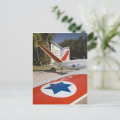 Museum der israelischen Luftwaffe Postkarte (Stehend Vorderseite)
