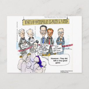Museum Ehemaliger Politischer Parteien Lustige Ges Postkarte