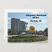 Museum für Kunst, Norfolk, Virginia Postkarte (Vorne/Hinten)