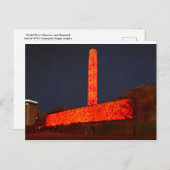 Museum für Mohnblumen und Denkmäler des Ersten Wel Postkarte (Vorne/Hinten)