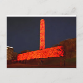 Museum für Mohnblumen und Denkmäler des Ersten Wel Postkarte