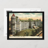 Museum für Naturgeschichte, New York City 1910 Vin Postkarte (Vorne/Hinten)