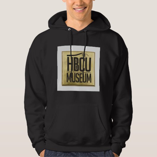 Museum für Schwarze & Gold HBCU Hoodie (Vorderseite)