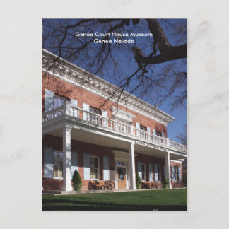 Museum Genua Court House Postkarte
