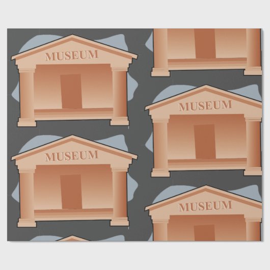 Museum Geschenkpapier (Flach)