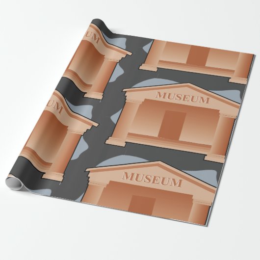 Museum Geschenkpapier (Ungerollt)