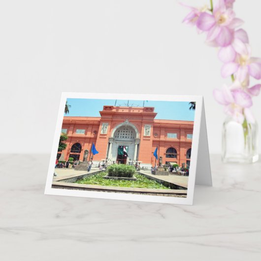 Museum Kairo Eingang, Ägypten Karte (Orchidee)