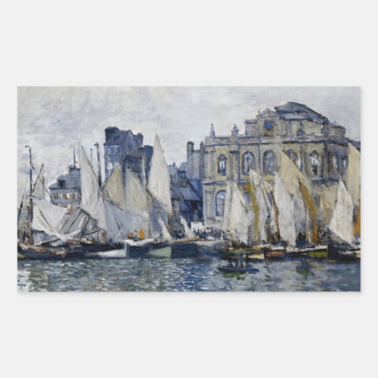 Museum Le Havre Rechteckiger Aufkleber (Vorderseite)