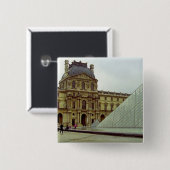 Museum Louvre Button (Vorne & Hinten)