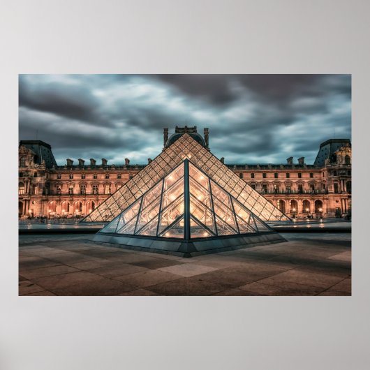 Museum Louvre Poster (Vorne)