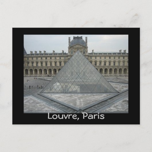 Museum Louvre Postkarte (Vorderseite)