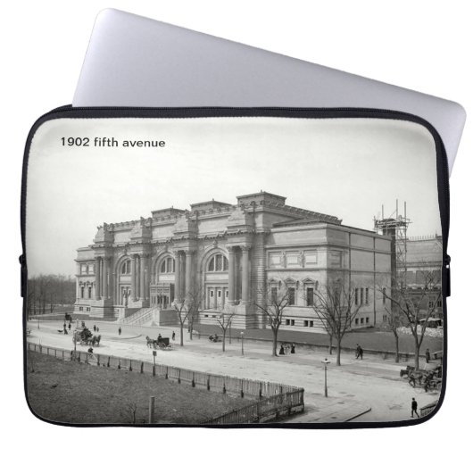 Museum Manhattan Elektronik-Tasche Laptopschutzhülle (Vorderseite)