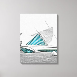 Museum Milwaukee Art Museum 7 Canvas Print Leinwanddruck