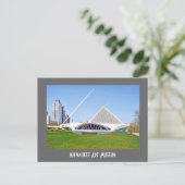 Museum Milwaukee Art Museum Postkarte (Stehend Vorderseite)