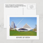Museum Milwaukee Art Museum Postkarte (Vorne/Hinten)