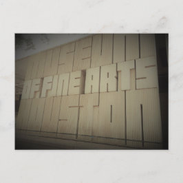 Museum of Fine Arts Houston TX Travel Postcard Postkarte