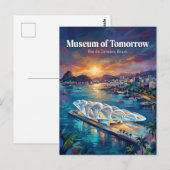 Museum of Tomorrow Brazil Postkarte (Vorne/Hinten)