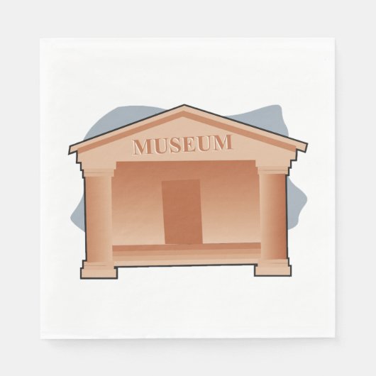 Museum Serviette (Vorderseite)