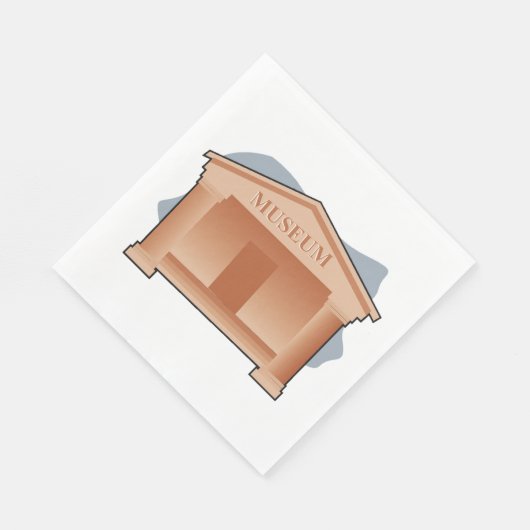 Museum Serviette (Ecke)