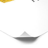 Museum-Style Poster aus der Kunst Ihres Kindes (Ecke)