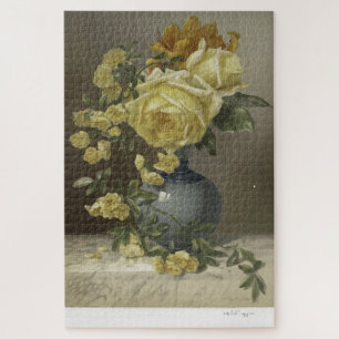 Museum Vintage Florales Stillleben Kunst Puzzle