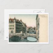 Museumbrucke, Nurnberg, Deutschland Vintag Postkarte (Vorne/Hinten)