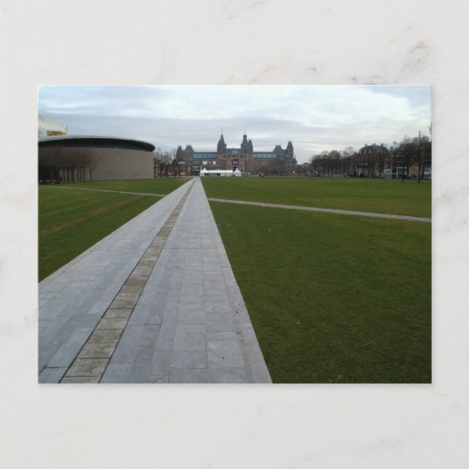 Museumplein, Amsterdam Postkarte (Vorderseite)