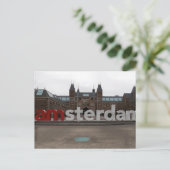 Museumplein Amsterdam Postkarte (Stehend Vorderseite)