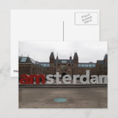 Museumplein Amsterdam Postkarte (Vorne/Hinten)