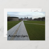 Museumplein, Amsterdam Postkarte (Vorne/Hinten)